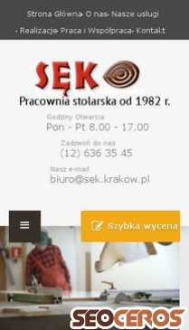 sek.krakow.pl mobil obraz podglądowy