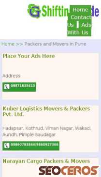 shiftingguide.in/packers-and-movers-pune.html mobil preview
