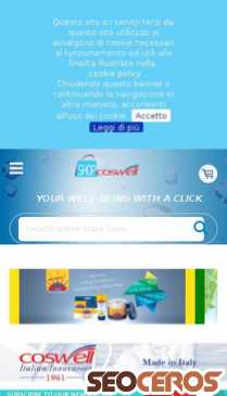 shopcoswell.com mobil preview