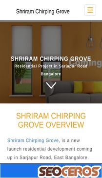 shriramchirpinggrove.ind.in mobil preview