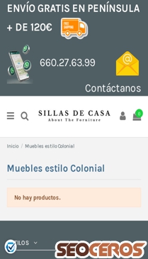 sillasdecasa.com/comprar-muebles-estilo-colonial-33 mobil náhled obrázku