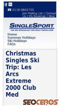 singlesport.com/winter-holidays/christmas-ski-holiday-for-singles mobil förhandsvisning
