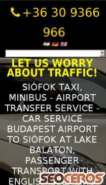 siofok-taxi.hu mobil náhled obrázku