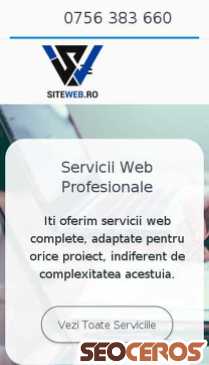 siteweb.ro mobil preview