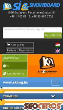 skiing.hu mobil previzualizare