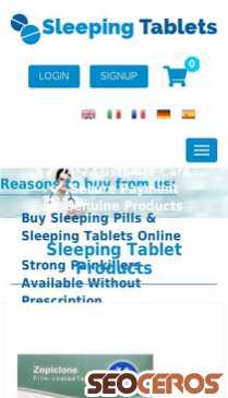 sleeping-tablets.org mobil previzualizare