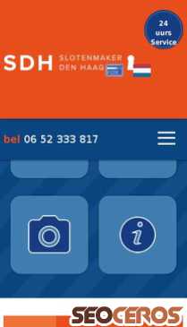 slotenmaker-denhaag.nl mobil náhľad obrázku