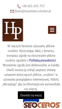 slusarstwo.olsztyn.pl mobil obraz podglądowy