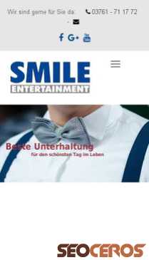 smile-entertainment.de mobil náhled obrázku
