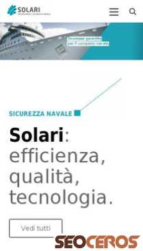 solarimarinesafety.it mobil náhľad obrázku