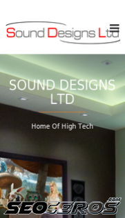 sound-designs.co.uk mobil preview
