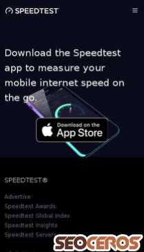 speedtest.net/it mobil prikaz slike