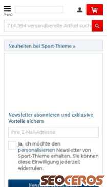 sport-thieme.de mobil obraz podglądowy