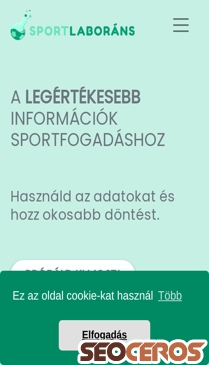 sportlaborans.hu mobil obraz podglądowy