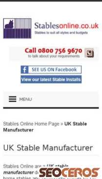 stablesonline.co.uk/uk-stable-manufacturer mobil preview