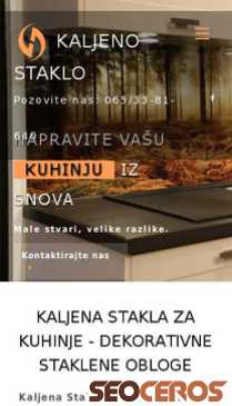 staklozakuhinje.rs mobil előnézeti kép
