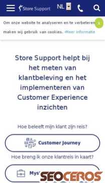 storesupport.nl mobil vista previa