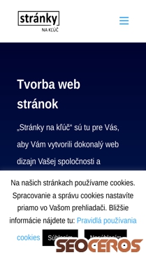 strankynakluc.sk mobil előnézeti kép