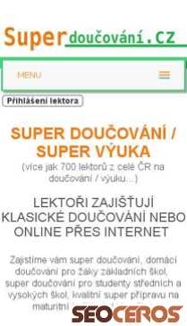 superdoucovani.cz mobil előnézeti kép