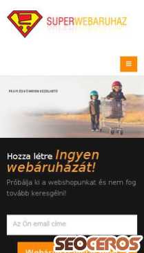 superwebaruhaz.hu mobil előnézeti kép