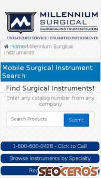 surgicalinstruments.com mobil anteprima