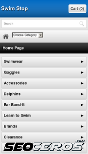 swimstop.co.uk mobil förhandsvisning