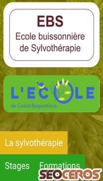 sylvotherapie.net mobil Vorschau