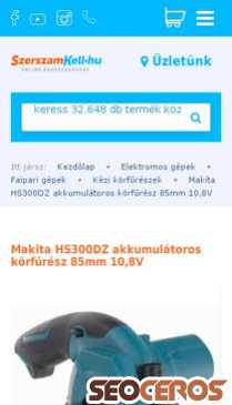 szerszamkell.hu/makita_hs300dz_akkus_korfuresz_10045 mobil előnézeti kép
