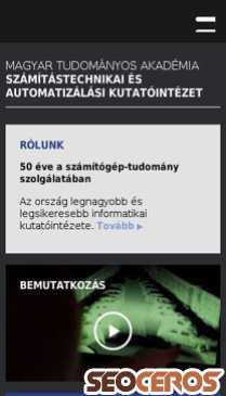 sztaki.hu mobil előnézeti kép