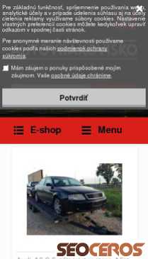 tacho-airbag.sk mobil previzualizare