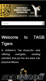 tagbtigers.co.uk mobil preview