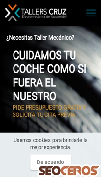 tallerscruz.com mobil náhľad obrázku