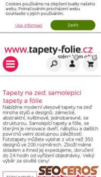 tapety-folie.cz mobil Vista previa