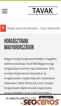 tavak.hu mobil előnézeti kép