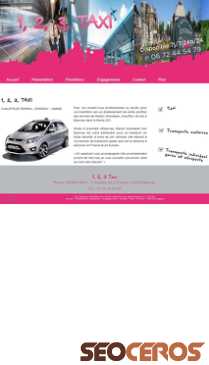 taxi-epernay.com mobil preview