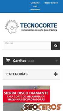 tecnocorte.com mobil náhľad obrázku
