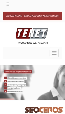 tenetservice.pl mobil obraz podglądowy