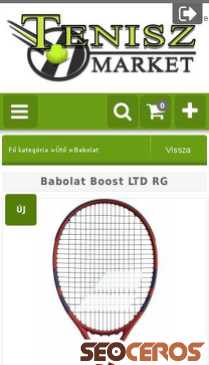 teniszmarket.hu/Babolat-Boost-LTD-RG mobil previzualizare