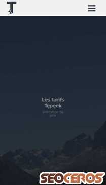 tepeek.com/tarifs-site-internet mobil előnézeti kép