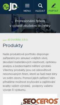 testsysteme.cz mobil förhandsvisning
