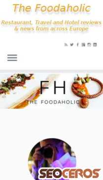 thefoodaholic.co.uk mobil preview