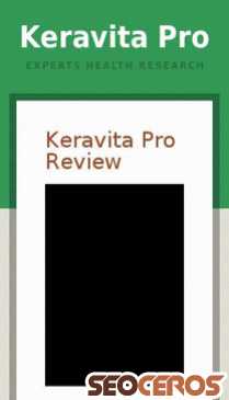 thekeravitaproreview.com mobil förhandsvisning