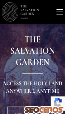 thesalvationgarden.org mobil preview