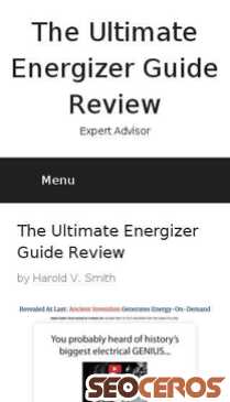 theultimateenergizerguidereview.com mobil 미리보기