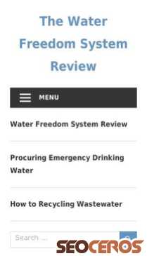 thewaterfreedomsystemreview.com mobil Vista previa
