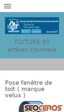 toiture91.fr/fenetre-de-toit-velux mobil förhandsvisning