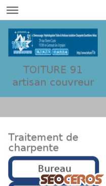 toiture91.fr/traitement-de-charpente mobil náhľad obrázku