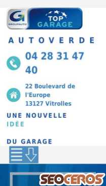top-garage-boite-auto.fr mobil náhľad obrázku