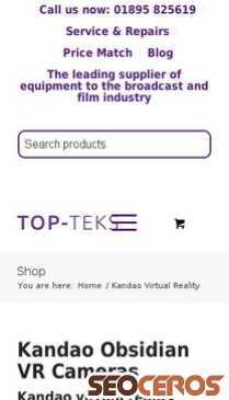 topteks.com/brand/kandao-virtual-reality mobil náhled obrázku