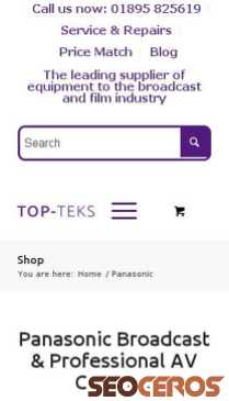 topteks.com/brand/panasonic mobil náhľad obrázku